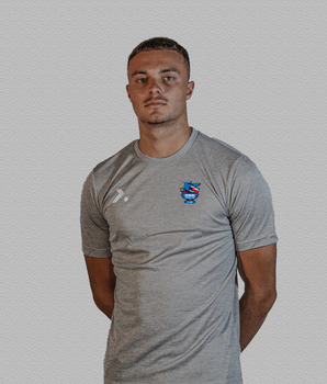 Woonona Sharks XEO Dry-Fit Sports Tee - Light Grey