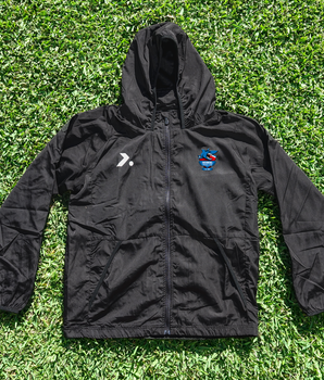 Woonona Sharks Spray Jacket - Black