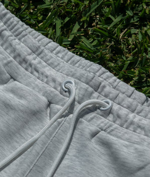 Fitted Tracksuit Pants- Grey
