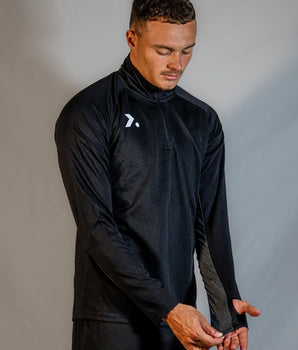 XEO Sports Football 1/4 Zip Training Jumper