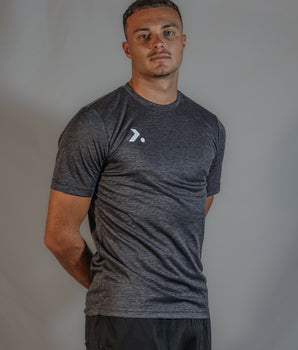 XEO Dry-Fit Sports Tee- Dark Grey